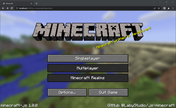 Main Menu